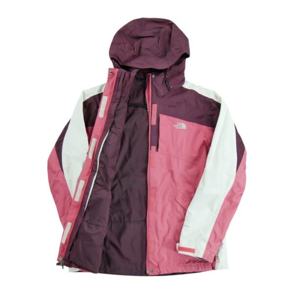 Coupe vent femme manches longues rose The North Face Col Montant QWE1195