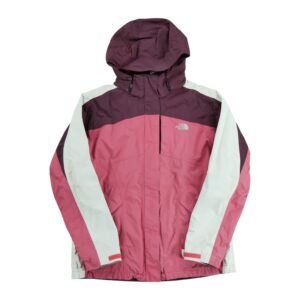 Coupe vent femme manches longues rose The North Face Col Montant QWE1195