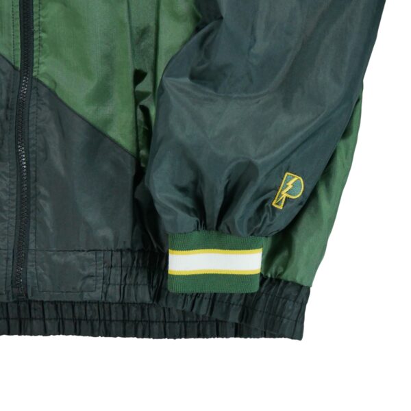 Coupe vent homme manches longues vert Pro Player Col Montant Equipe Green Bay Packers QWE2152