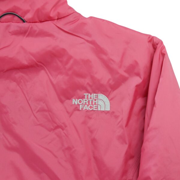 Doudoune femme manches longues rose The North Face Col Montant QWE1289