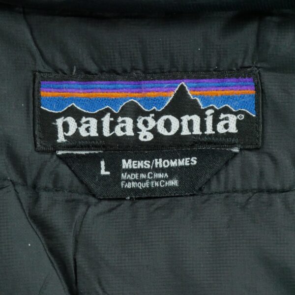 Doudoune homme manches longues noir Patagonia Col Montant QWE1353