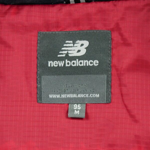 Doudoune homme manches longues rouge New Balance Col Montant QWE1323