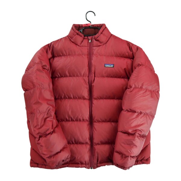 Doudoune homme manches longues rouge Patagonia Col Montant QWE2294