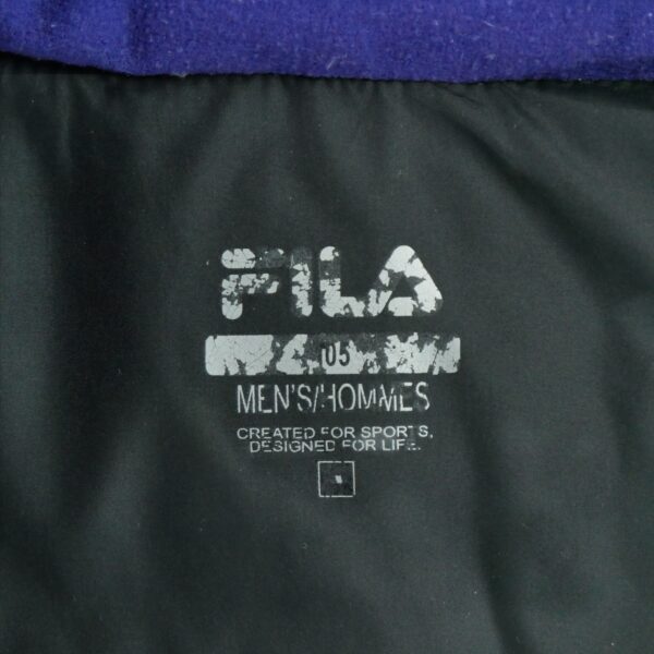 Doudoune homme manches longues violet Fila Col Montant QWE2114