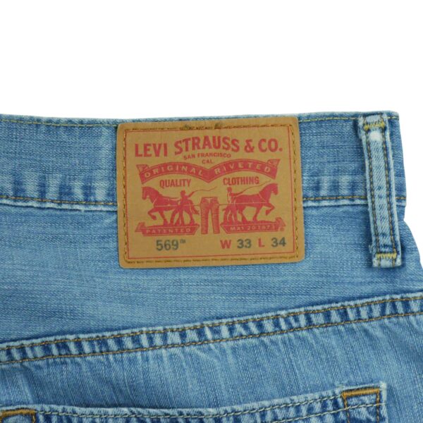 Jean coupe droite homme bleu Levi Strauss QWE0002