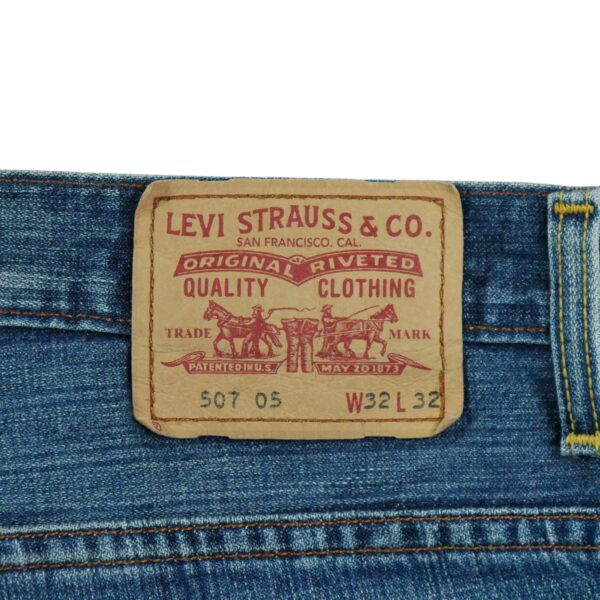 Jean coupe large homme bleu Levi Strauss QWE0048