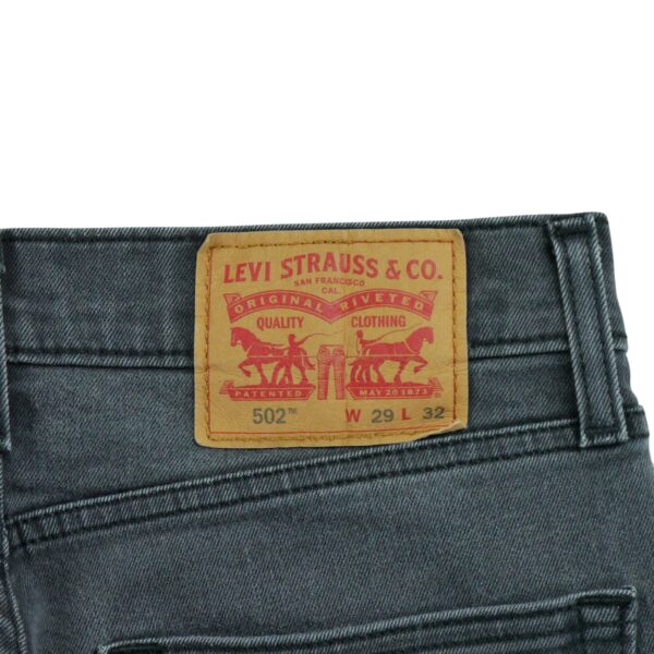 Jean coupe slim homme gris Levi Strauss 502 QWE3022