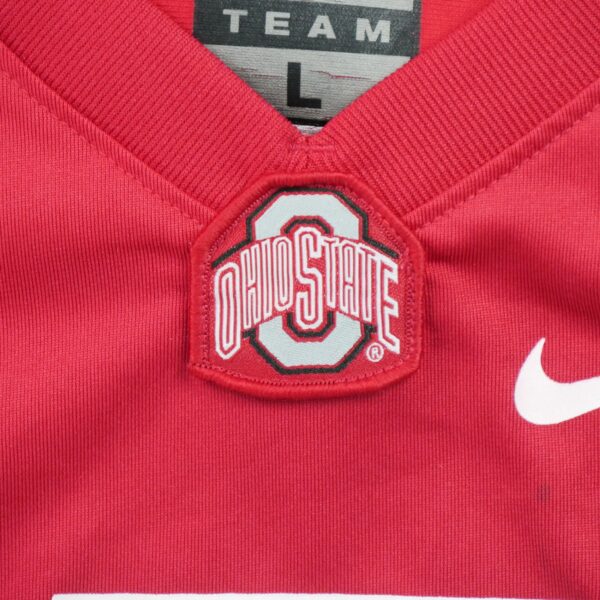 Maillot manches courtes enfant rouge Nike Equipe Ohio State QWE1145