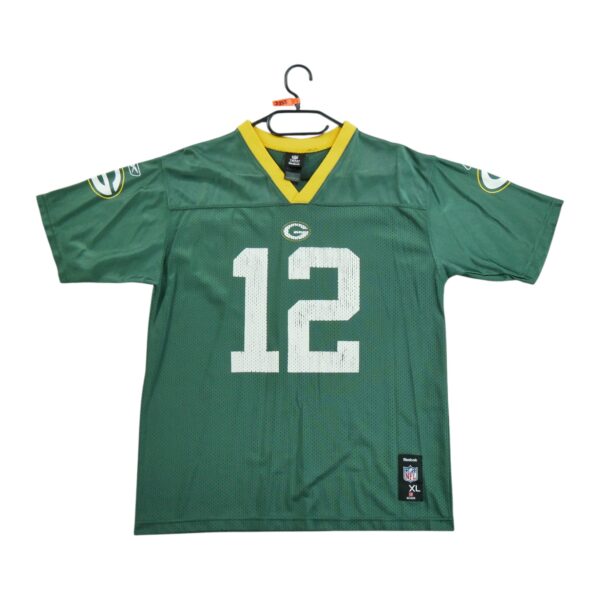 Maillot manches courtes enfant vert NFL Team Apparel Equipe Green Bay Packers QWE2153