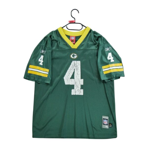 Maillot manches courtes enfant vert Reebok Equipe Green Bay Packers QWE2048