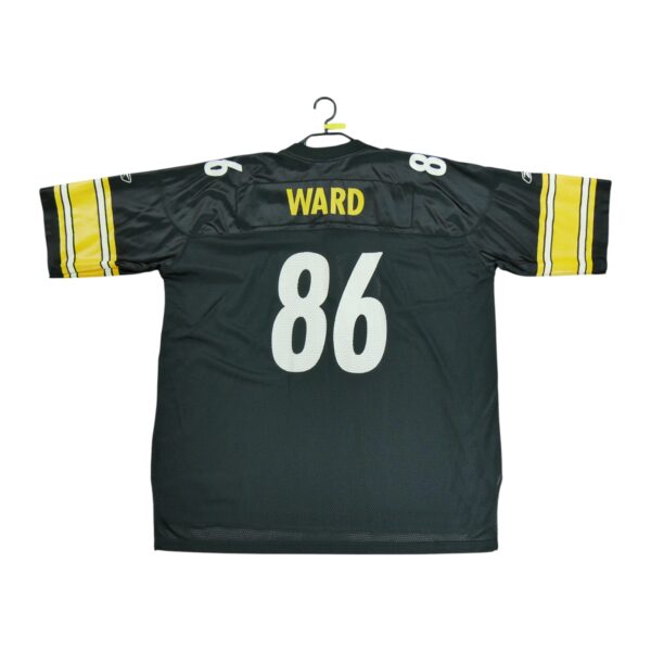 Maillot manches courtes homme noir Reebok Equipe Pittsburgh Steelers QWE1568