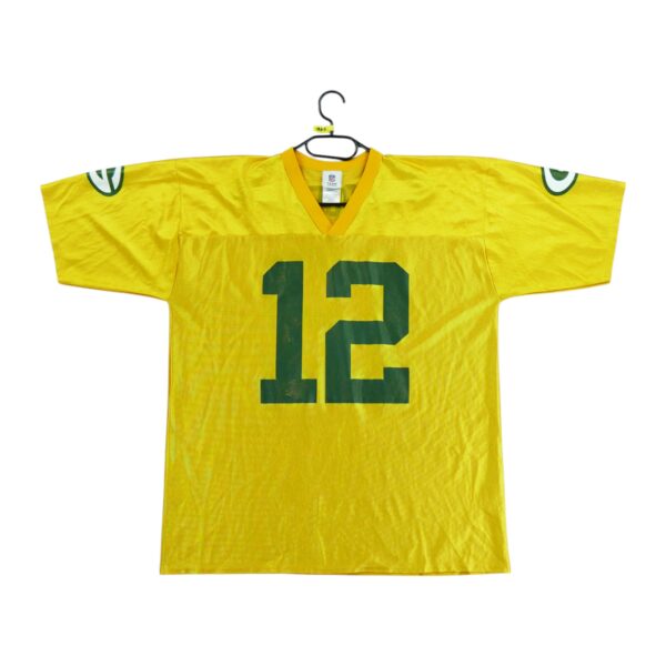 Maillot manches courtes homme or NFL Team Apparel Equipe Green Bay Packers QWE1569