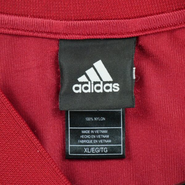 Maillot manches courtes homme rouge Adidas Equipe Wisconsin QWE0510