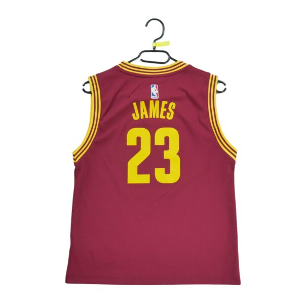 Maillot sans manches enfant bordeaux Adidas Equipe Cleveland Cavaliers QWE1116