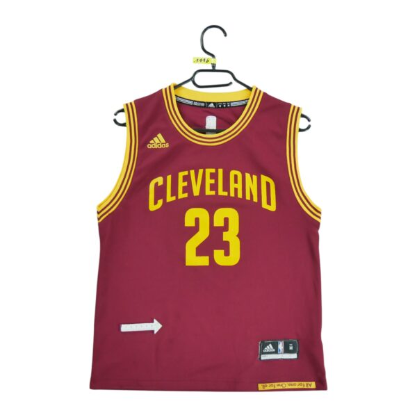 Maillot sans manches enfant bordeaux Adidas Equipe Cleveland Cavaliers QWE1116