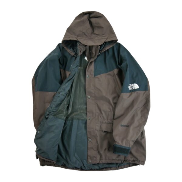 Parka homme manches longues marron The North Face Col Montant QWE1350