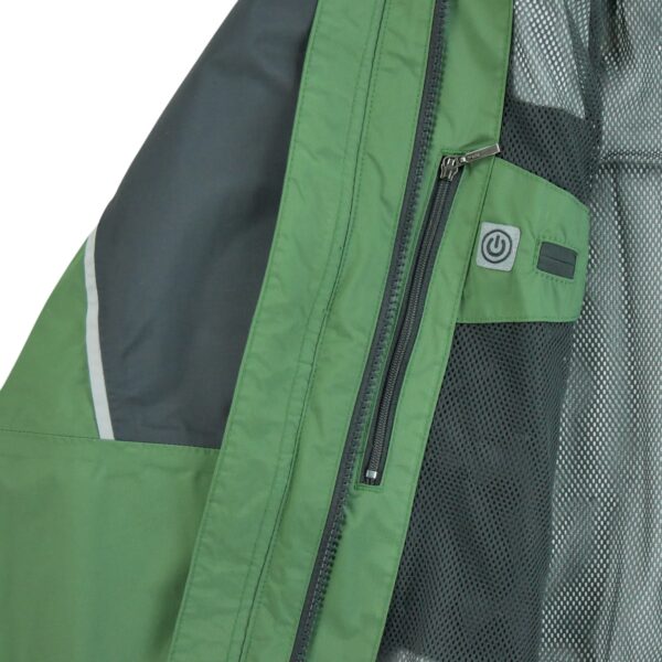 Parka homme manches longues vert The North Face Col Montant QWE2006