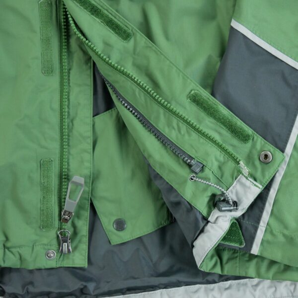 Parka homme manches longues vert The North Face Col Montant QWE2006