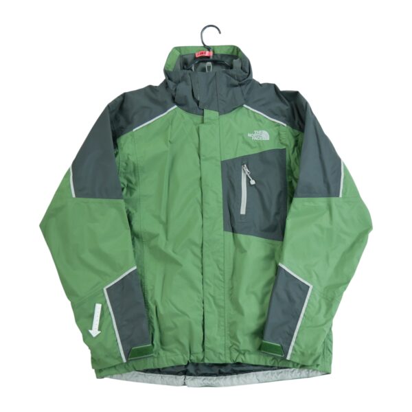 Parka homme manches longues vert The North Face Col Montant QWE2006