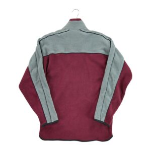 Pull polaires enfant manches longues bordeaux NHL Col Montant Equipe Colorado Avalanche QWE0225