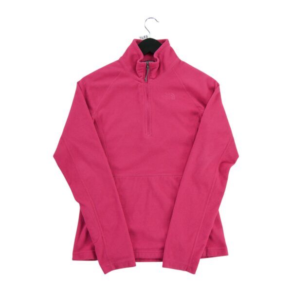 Pull polaires femme manches longues rose The North Face Col Montant QWE3487