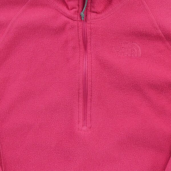 Pull polaires femme manches longues rose The North Face Col Montant QWE3487