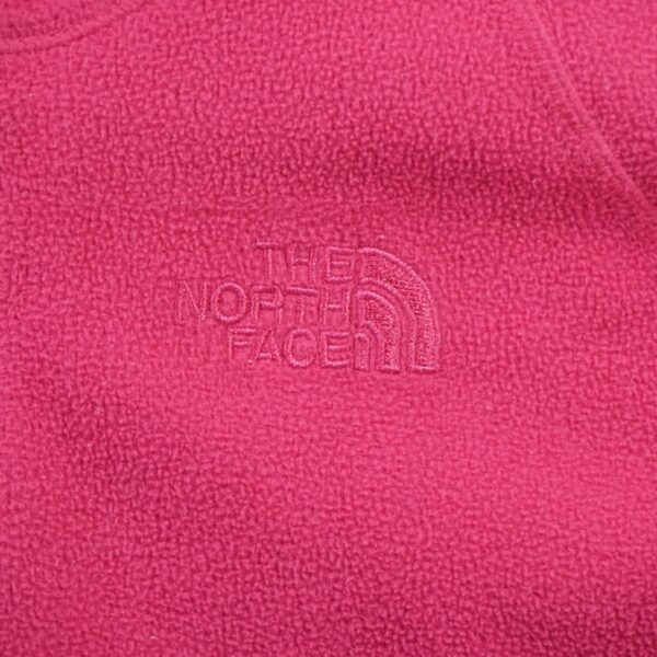 Pull polaires femme manches longues rose The North Face Col Montant QWE3487