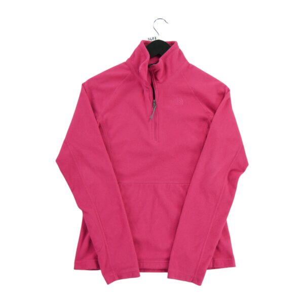 Pull polaires femme manches longues rose The North Face Col Montant QWE3487