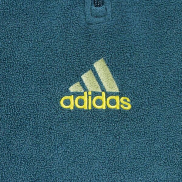 Pull polaires homme manches longues bleu Adidas Col Montant QWE1259