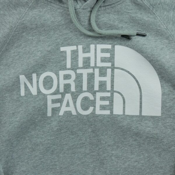 Sweat a capuche femme manches longues gris The North Face Motif imprime Col Rond QWE3643