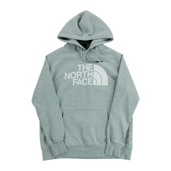 Sweat a capuche femme manches longues gris The North Face Motif imprime Col Rond QWE3643