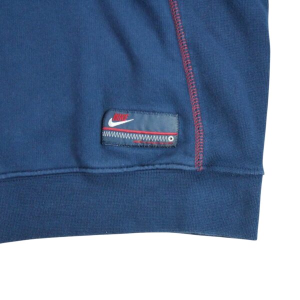 Sweat a capuche homme manches longues marine Nike Col Rond QWE0294