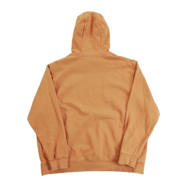 Sweat a capuche homme manches longues orange Nike Col Rond QWE1558