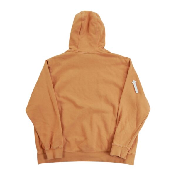 Sweat a capuche homme manches longues orange Nike Col Rond QWE1558