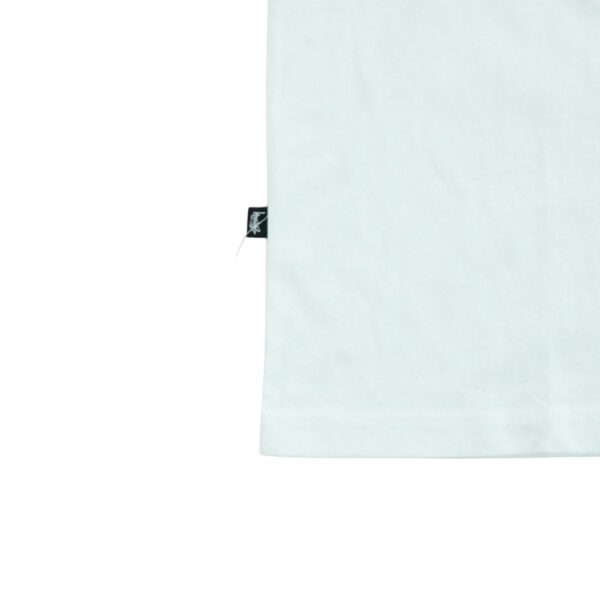 T shirt manches courtes homme blanc Stussy Motif imprime Col Rond QWE3177