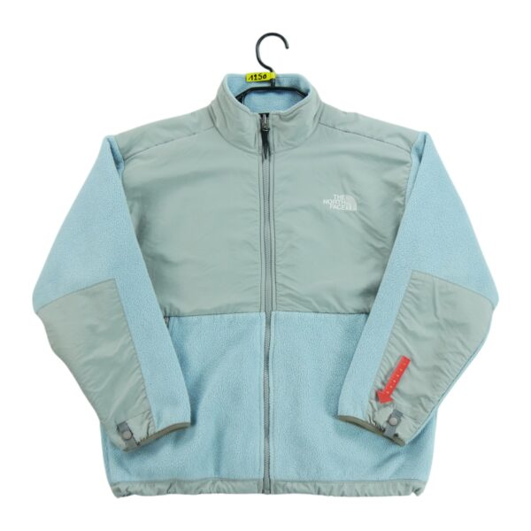 Veste polaires enfant manches longues bleu clair The North Face Col Montant QWE1250