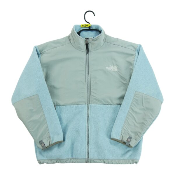 Veste polaires enfant manches longues bleu clair The North Face Col Montant QWE1250