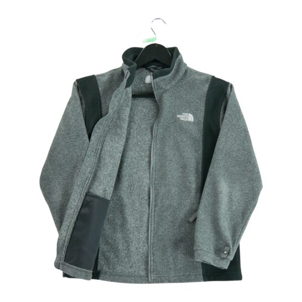 Veste polaires enfant manches longues gris The North Face Col Montant QWE0244