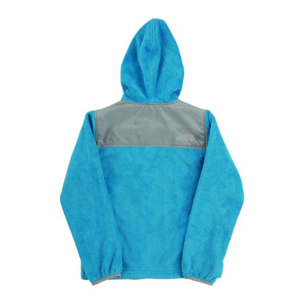 Veste polaires enfant manches longues turquoise The North Face Col Rond QWE1022