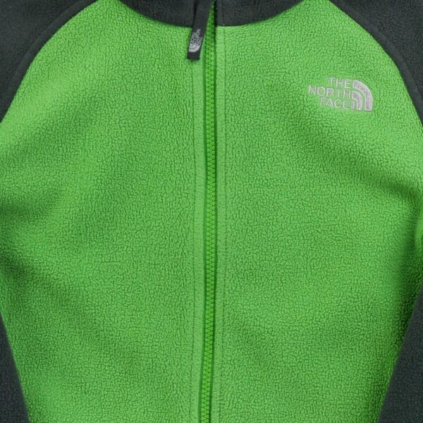 Veste polaires enfant manches longues vert The North Face Col Montant QWE2147