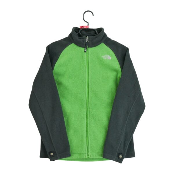 Veste polaires enfant manches longues vert The North Face Col Montant QWE2147