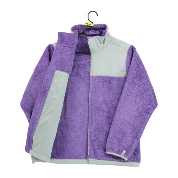 Veste polaires enfant manches longues violet The North Face Col Montant QWE1509