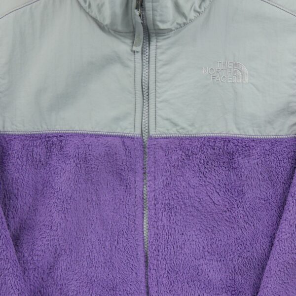 Veste polaires enfant manches longues violet The North Face Col Montant QWE1509