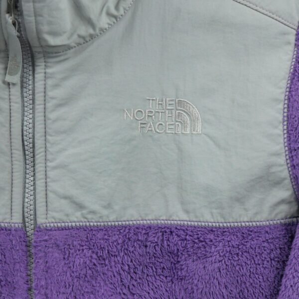 Veste polaires enfant manches longues violet The North Face Col Montant QWE1509