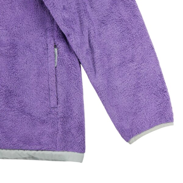 Veste polaires enfant manches longues violet The North Face Col Montant QWE1509