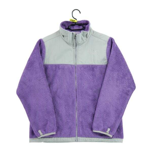 Veste polaires enfant manches longues violet The North Face Col Montant QWE1509