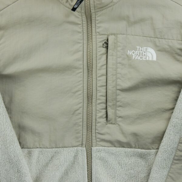 Veste polaires femme manches longues beige The North Face Col Montant QWE0144