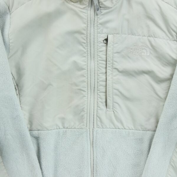 Veste polaires femme manches longues blanc The North Face Col Montant QWE2238