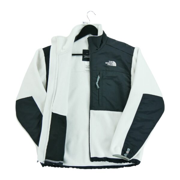 Veste polaires femme manches longues blanc The North Face Col Montant QWE3834