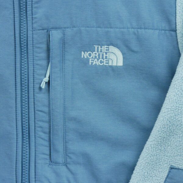 Veste polaires femme manches longues bleu clair The North Face Col Montant QWE2192